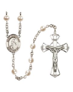 Saint Sebastian/Basketball R6011-8163 6mm Rosary