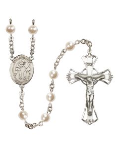 Saint Sebastian/Wrestling R6011-8171 6mm Rosary