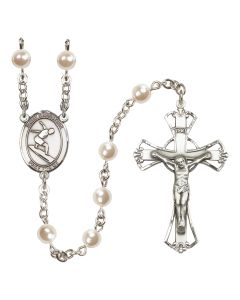 Saint Sebastian/Surfing R6011-8175 6mm Rosary