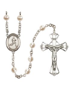 Saint Sebastian/Track & Field R6011-8176 6mm Rosary