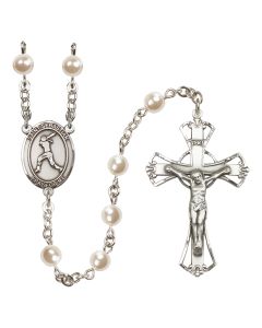 Saint Sebastian/Softball R6011-8183 6mm Rosary