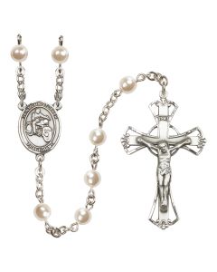 Saint Christopher/Motorcycle R6011-8185 6mm Rosary