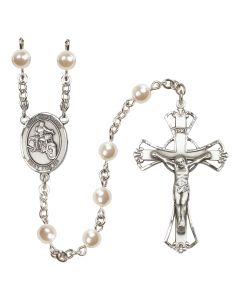 Saint Sebastian/Motorcycle R6011-8197 6mm Rosary