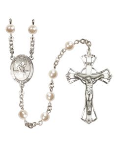 Saint Christopher/Water Polo R6011-8198 6mm Rosary