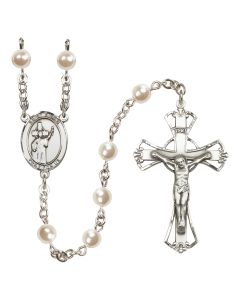 Saint Aidan of Lindesfarne R6011-8381 6mm Rosary
