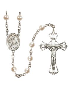 Saint Margaret of Scotland R6011-8407 6mm Rosary