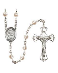 Saint Christopher/Basketball R6011-8502 6mm Rosary