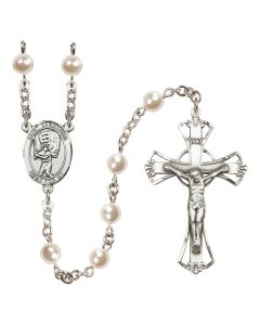 Saint Sebastian/Baseball R6011-8600 6mm Rosary