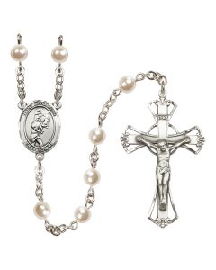 Saint Sebastian/Softball R6011-8607 6mm Rosary