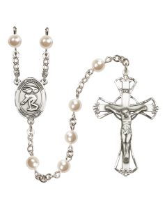 Saint Sebastian/Swimming R6011-8611 6mm Rosary