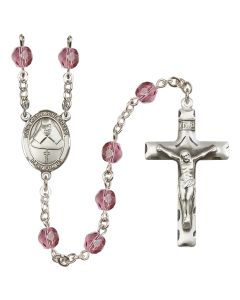 Saint Katharine Drexel R6013-8015 6mm Rosary Available in 12 colors