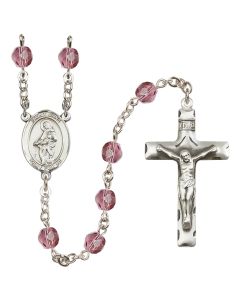 Saint Jane of Valois R6013-8029 6mm Rosary Available in 12 colors