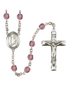 Saint Dominic de Guzman R6013-8030 6mm Rosary Available in 12 colors