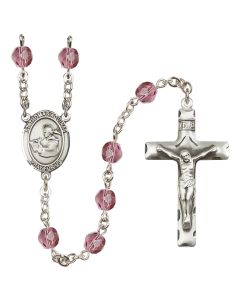 Saint Thomas Aquinas R6013-8108 6mm Rosary Available in 12 colors