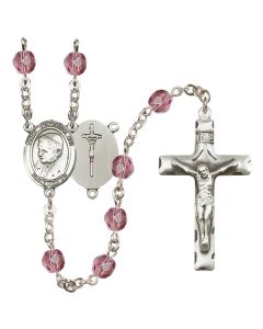 Pope Emeritace  Benedict XVI R6013-8235 6mm Rosary Available in 12 colors