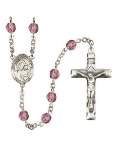 Our Lady of Good Counsel R6013-8287 6mm Rosary Available in 12 colors