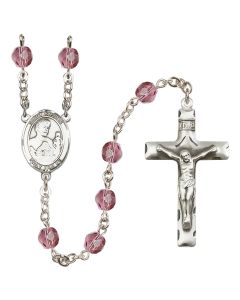 Saint Kieran R6013-8367 6mm Rosary Available in 12 colors