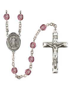 Saint Juliana of Cumae R6013-8372 6mm Rosary Available in 12 colors