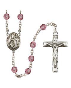 Saint Raymond of Penafort R6013-8385 6mm Rosary Available in 12 colors