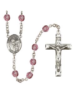 Saint Margaret Mary Alacoque R6013-8420 6mm Rosary Available in 12 colors