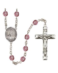 Saint Kateri Tekakwitha R6013-8438 6mm Rosary Available in 12 colors