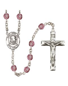 Saint John XXIII R6013-8455 6mm Rosary Available in 12 colors