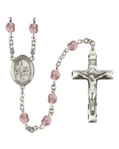 Saint Zachary R6013-8116 6mm Rosary Available in 12 colors