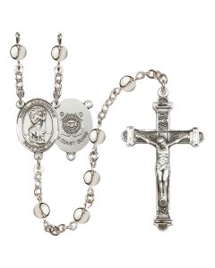 Saint Christopher/Coast Guard R6014-8022--3 6mm Rosary