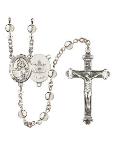 Saint Joan of Arc/Army R6014-8053--2 6mm Rosary