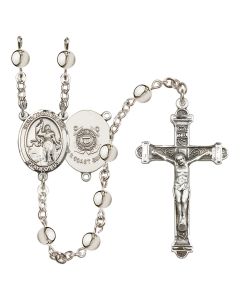 Saint Joan of Arc/Coast Guard R6014-8053--3 6mm Rosary