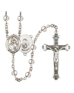Saint Joan of Arc/Marines R6014-8053--4 6mm Rosary