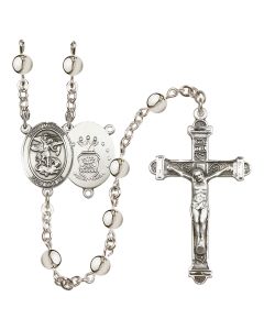 Saint Michael the Archangel/Air Force R6014-8076--1 6mm Rosary