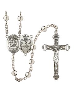 Saint Michael the Archangel/1st Responders R6014-8076--11 6mm Rosary