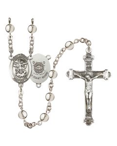 Saint Michael the Archangel/Coast Guard R6014-8076--3 6mm Rosary