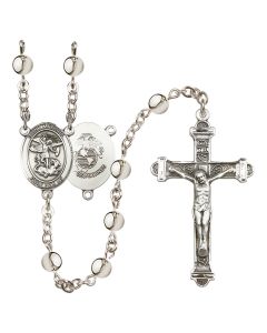 Saint Michael the Archangel/Marines R6014-8076--4 6mm Rosary