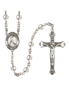Saint Christopher/Baseball R6014-8150 6mm Rosary