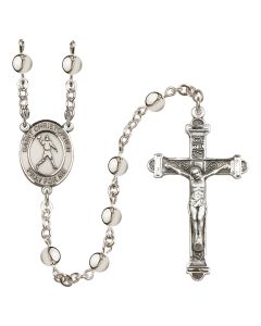 Saint Christopher/Football R6014-8151 6mm Rosary