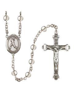 Saint Sebastian/Softball R6014-8183 6mm Rosary