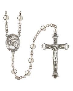 Saint Christopher/Motorcycle R6014-8185 6mm Rosary