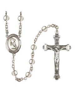 Saint Christopher/Rugby R6014-8194 6mm Rosary