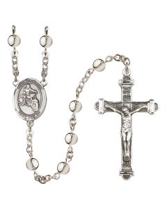Saint Sebastian/Motorcycle R6014-8197 6mm Rosary
