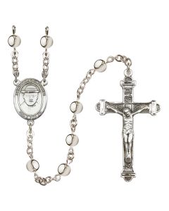 Saint Damien of Molokai R6014-8412 6mm Rosary