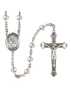 Saint Christopher/Basketball R6014-8502 6mm Rosary