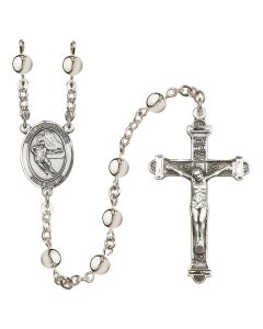 Saint Christopher/Hockey R6014-8504 6mm Rosary