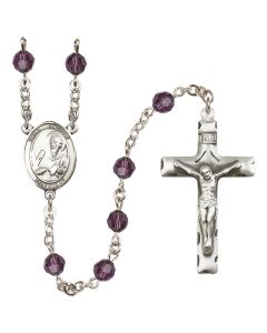Saint Andrew the Apostle R9400-8000 6mm Rosary Available in 12 colors