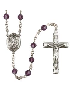 Saint Lazarus R9400-8066 6mm Rosary Available in 12 colors