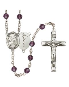 Saint Luke the Apostle / Doctor R9400-8068--8 6mm Rosary Available in 12 colors