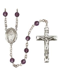 Saint Maria Faustina R9400-8069 6mm Rosary Available in 12 colors