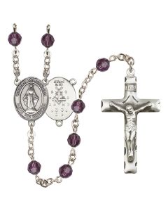 Virgen Milagrosa R9400-8078SP 6mm Rosary Available in 12 colors