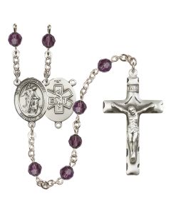 Guardian Angel / EMT R9400-8118--10 6mm Rosary Available in 12 colors